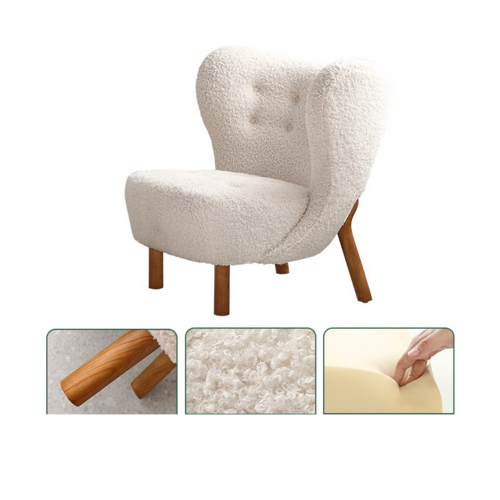 LuneluX_Home™ Nordic Haven Accent Chair