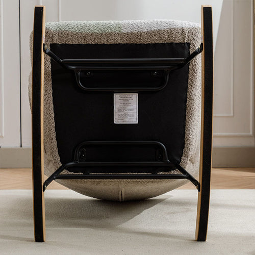 Modern Patchwork Rocking Chair – Macaron Edition